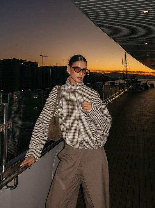 Rebecca Vintage Plaid Blazer