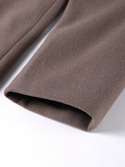 Violette Double-Breasted Long Coat