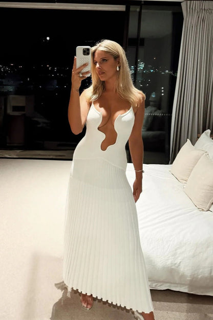 Elegant Cut-Out  Maxi dress