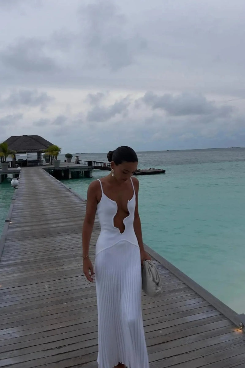 Elegant Cut-Out  Maxi dress