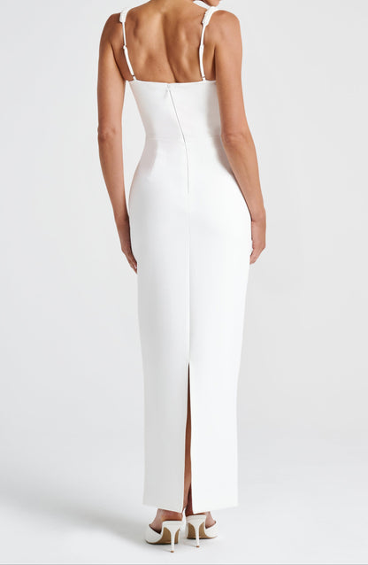 Allison Midaxi Dress - Ivory