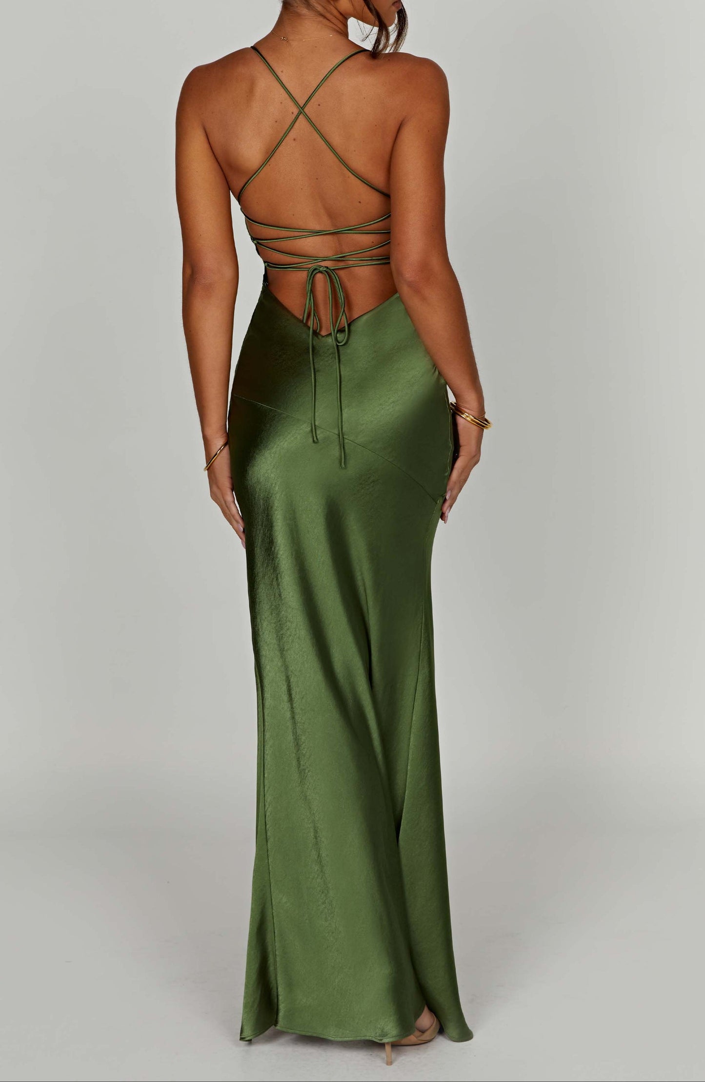 Claudia Maxi Dress - Emerald