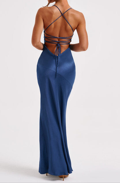 Giuseppina Maxi Dress - Navy