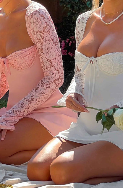 Ana Mini Dress - Ivory