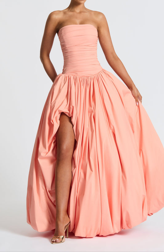 Claretta Maxi Dress - Peach