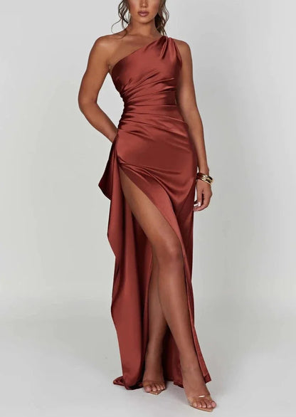 Jolina Satin Maxi Dress - Final Sale: 50% Off