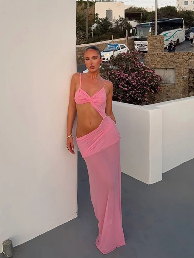 Beatrice Twist Cut Out Maxi Dress
