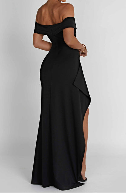 Carmen Maxi Dress - Black