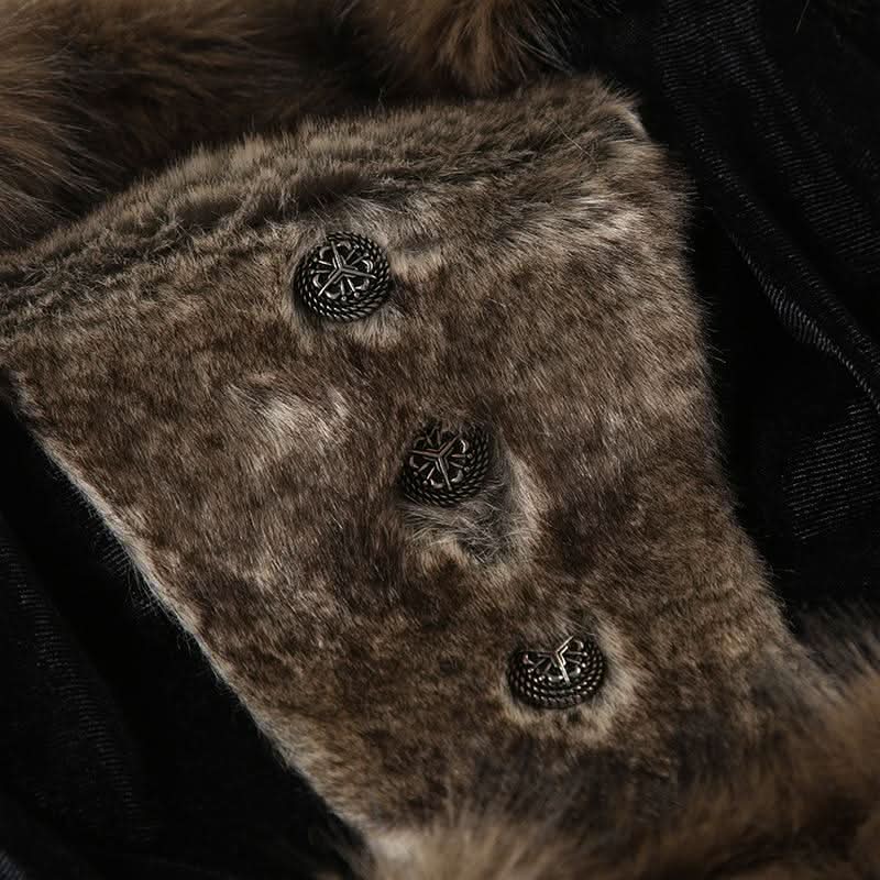 Fluffy velvet patchwork tube top