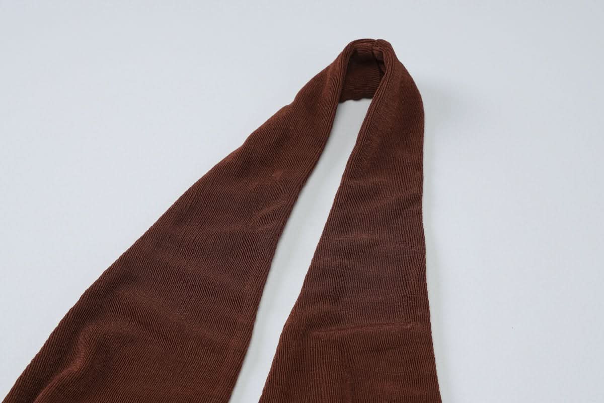 Halter deep V neck beaded ruched slit top