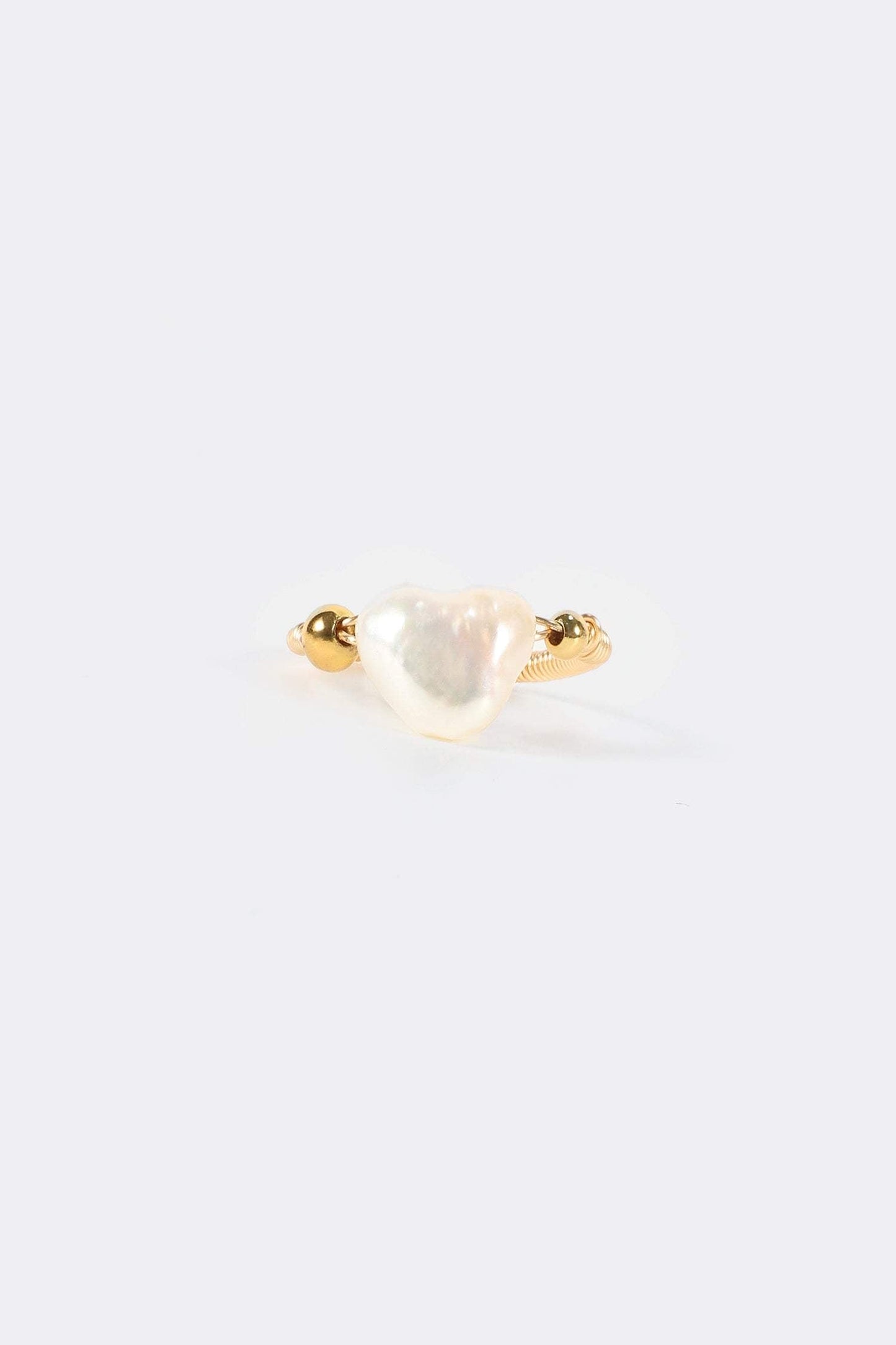 Natural Pearl Beaded Ring