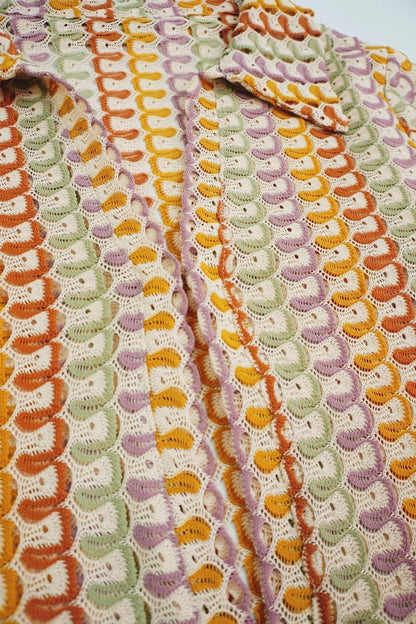 Dawn V-Neck Crochet Maxi Dress