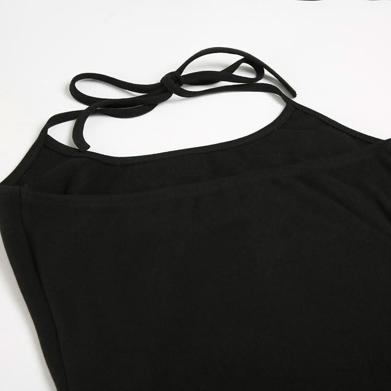 Halter long sleeve 2 piece maxi dress