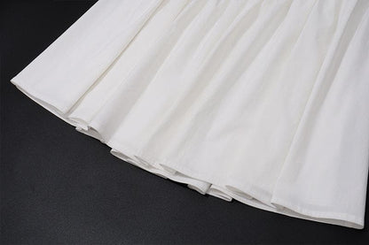 Button ruffle square neck ruched bustier tank mini dress