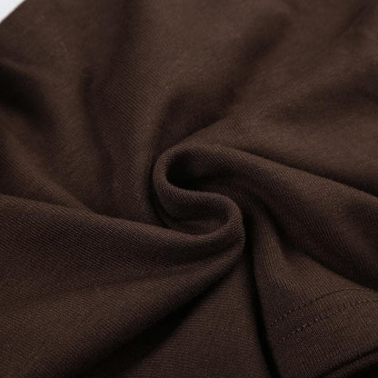 Flower applique square neck solid backless cami crop top