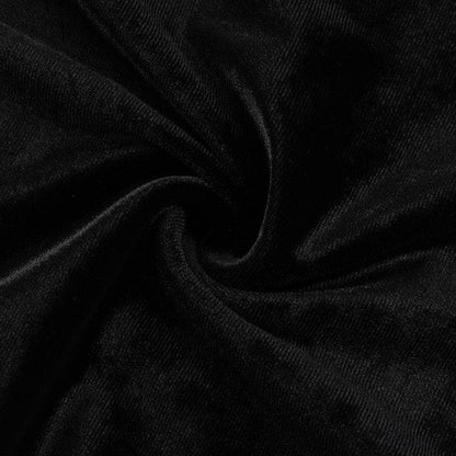 Long sleeve off shoulder velvet slit maxi dress