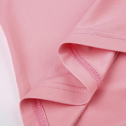 Bowknot v neck lace backless patchwork solid cami top