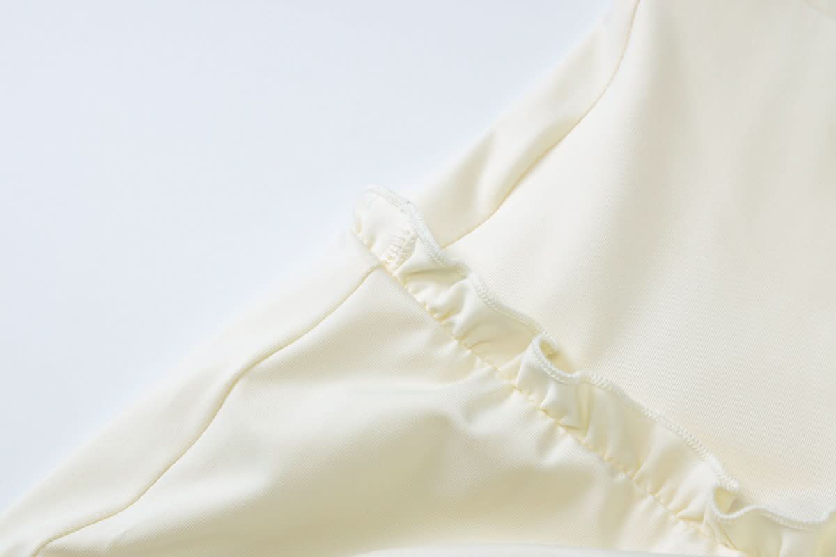 Halter v neck ruffle ruched maxi dress skirt set