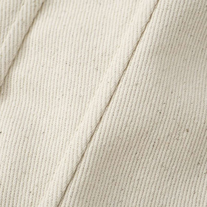 Zip-up backless corset raw hem tube top