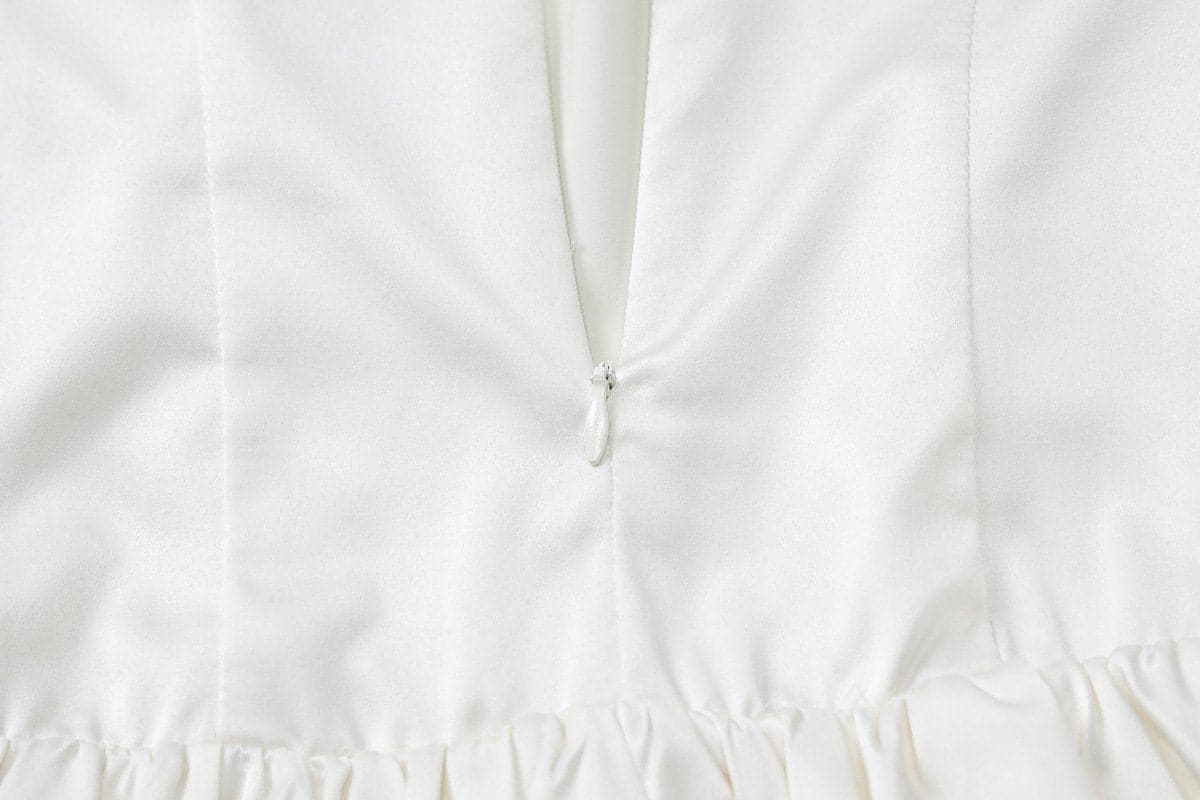 Halter ruched knotted solid mini dress