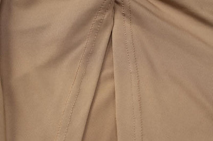 Ruched backless slit ribbon v neck knotted solid maxi dress-final-sale