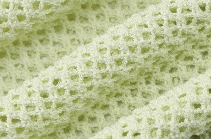 Knitted cross back see through cami maxi dress-final-sale