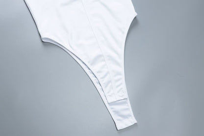 Halter v neck knotted slit maxi skirt set-final-sale