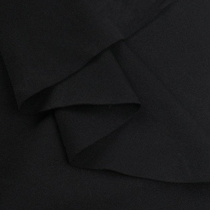 Halter backless high slit solid maxi dress