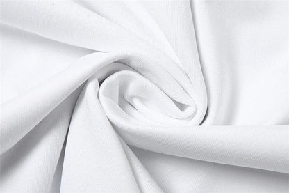 Knotted solid high neck mesh sleeveless ruched maxi skirt set-final-sale