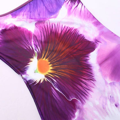 U neck flower print cami maxi dress