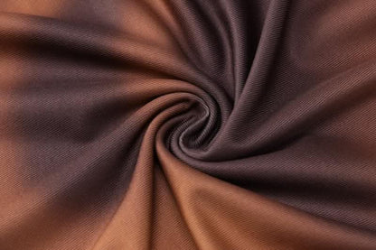 Flower print contrast sleeveless crewneck midi dress-final-sale