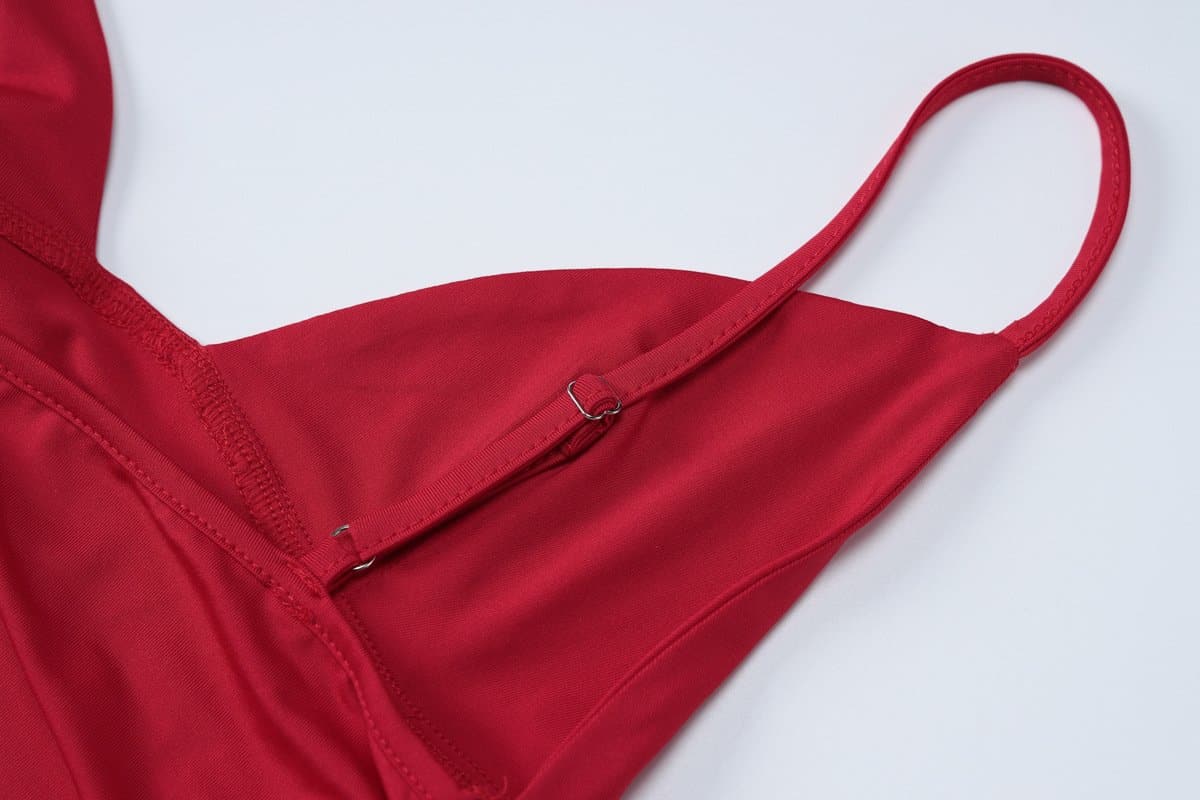 Ruched backless solid crop top