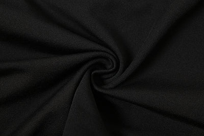 Sleeveless solid PU leather choker bustier tag backless crop top