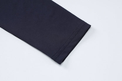 Long sleeve ruched high rise pant set-final-sale