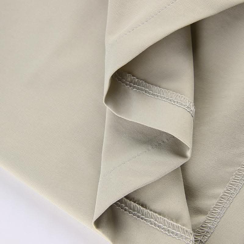 Ruched solid zip-up slit cargo maxi skirt-final-sale