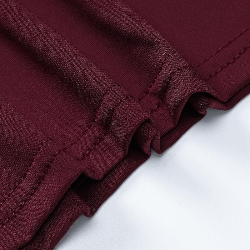 Long flared sleeve ruched solid maxi dress