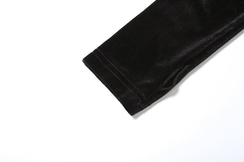 Sweetheart pattern gloves velvet mini dress