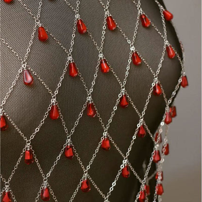 Halter hollow out backless cut out top