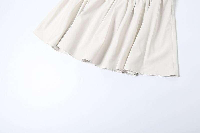 Ruched backless contrast sleeveless tube mini dress