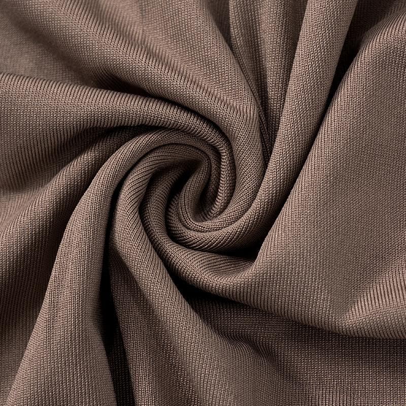 Ruched backless solid tube maxi dress