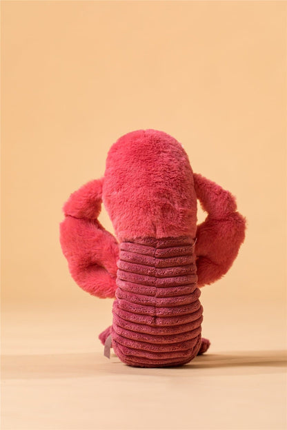 Orange Red Lobster Plush Toy
