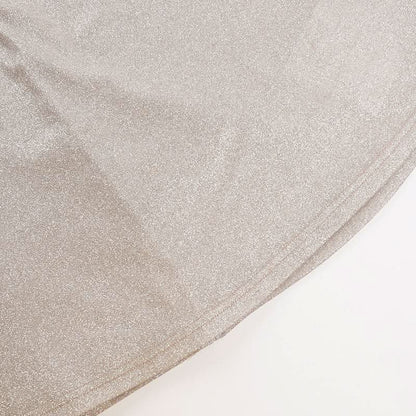 Glitter u neck backless cami maxi dress