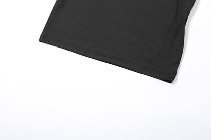 Ruched hollow out crewneck solid cut out maxi dress