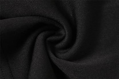 Lace ruffle solid mini skirt