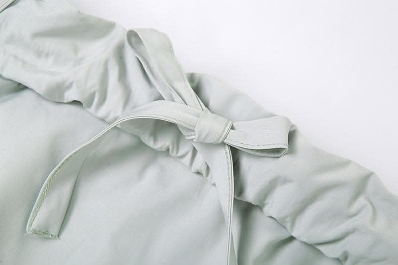 Ruched pocket cargo solid low rise maxi skirt-final-sale