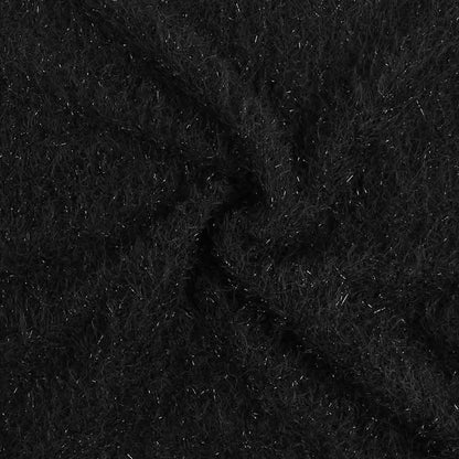 Square neck glitter backless cami maxi dress