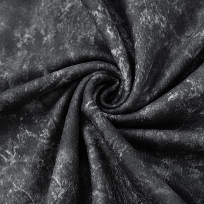 U neck print backless cami maxi dress