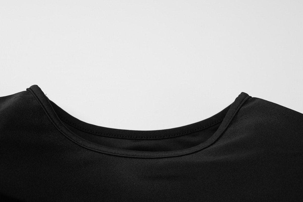 Long sleeve hollow out o ring padded cut out maxi dress