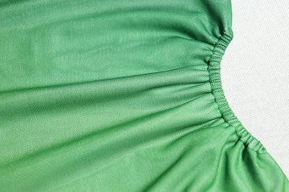 One shoulder gradient hollow out cut out maxi dress