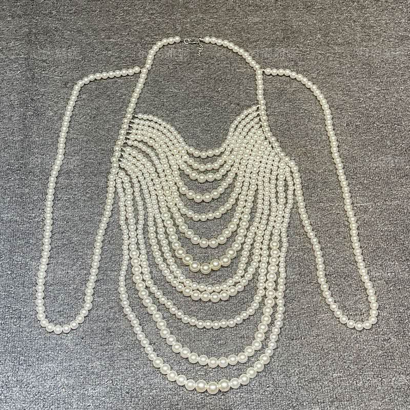 Halter beaded hollow out u neck cut out top